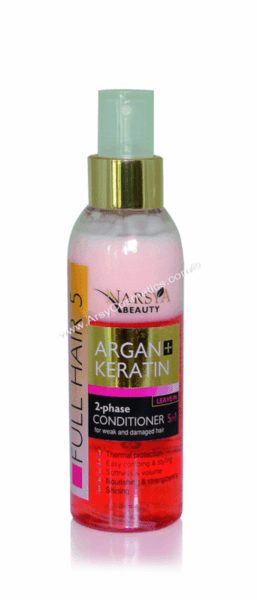 ДВУФАЗЕН СПРЕЙ БЕЗ ОТМИВАНЕ ARGAN&KERATIN